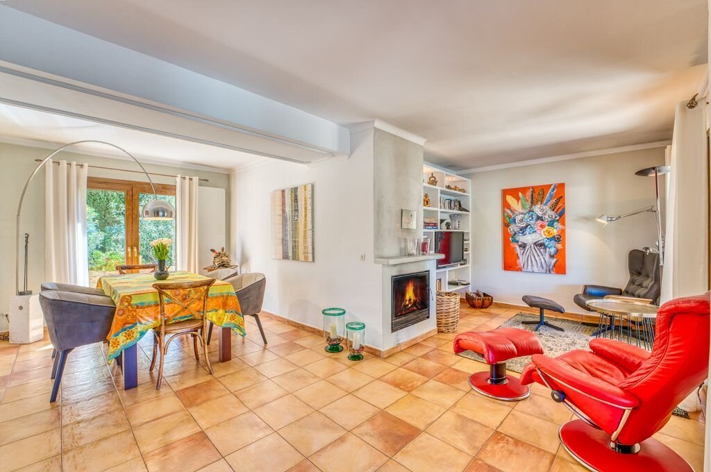 Colonia de Sant Pere: Individuelles Chalet mit großem Pool & viel Charme, 100 m vom Meer 